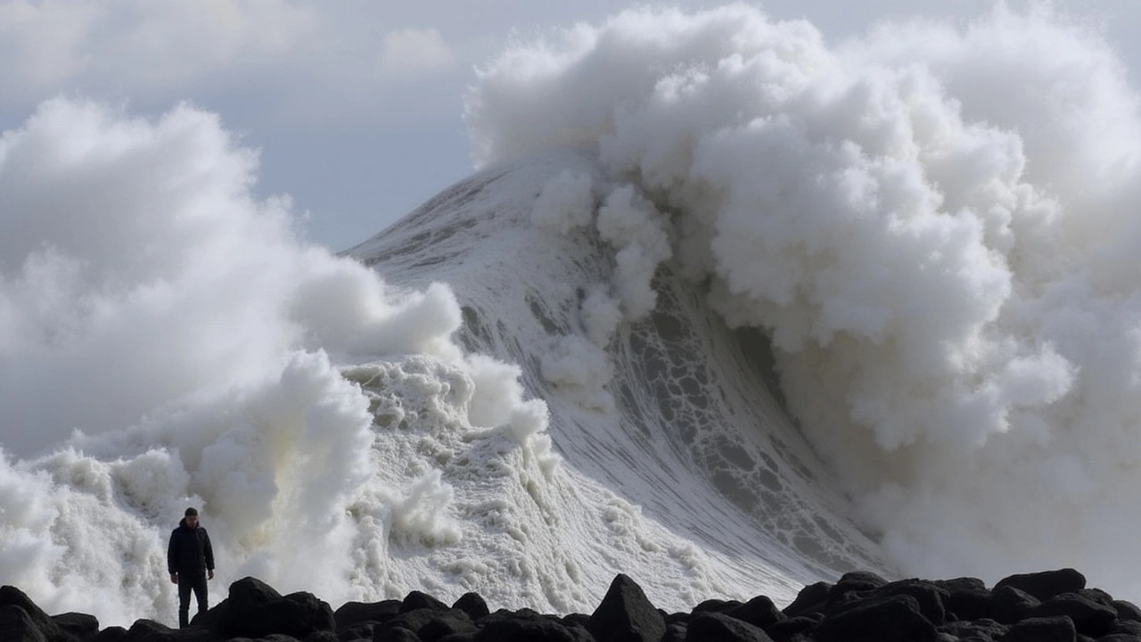 Storm Éowyn's Fury: Met Office Red Warning as 100mph Winds Threaten UK