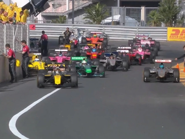 F2 Monaco Race Stopped After Huge First-Lap Crash as Seven Drivers Eliminated