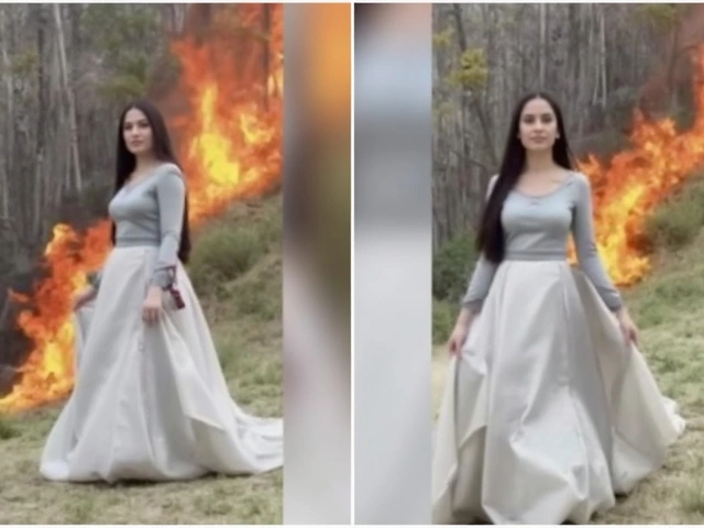 Forest Fire TikTok Video by Star Dolly Ignites Outrage and Legal Storm in Pakistan