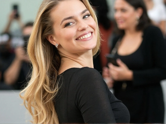 Margot Robbie on set as Emerald Fennell films Wuthering Heights for 2026 release